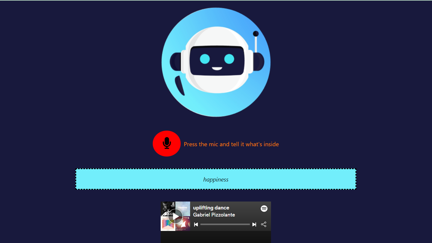 Spotify Mood Bot